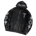 'C Hearts' Zip-up Hoodie 2