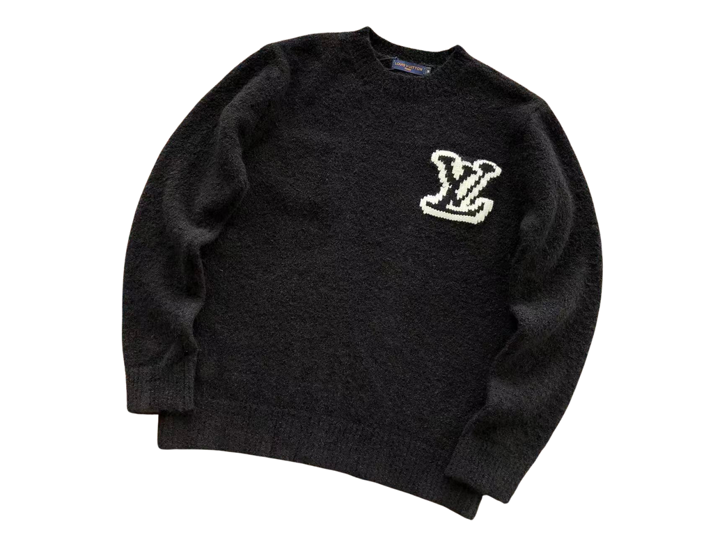 'Louis V' Knitted Jumper