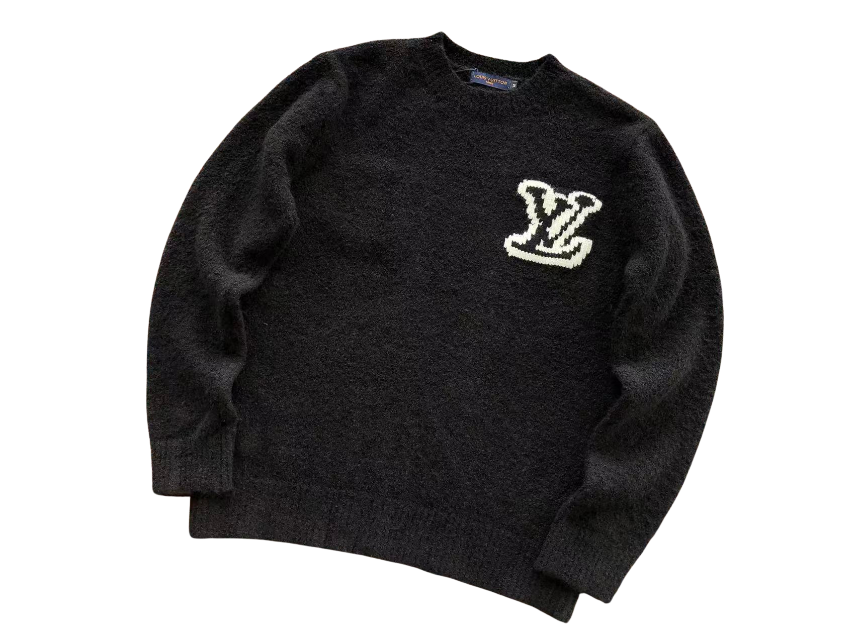 'Louis V' Knitted Jumper