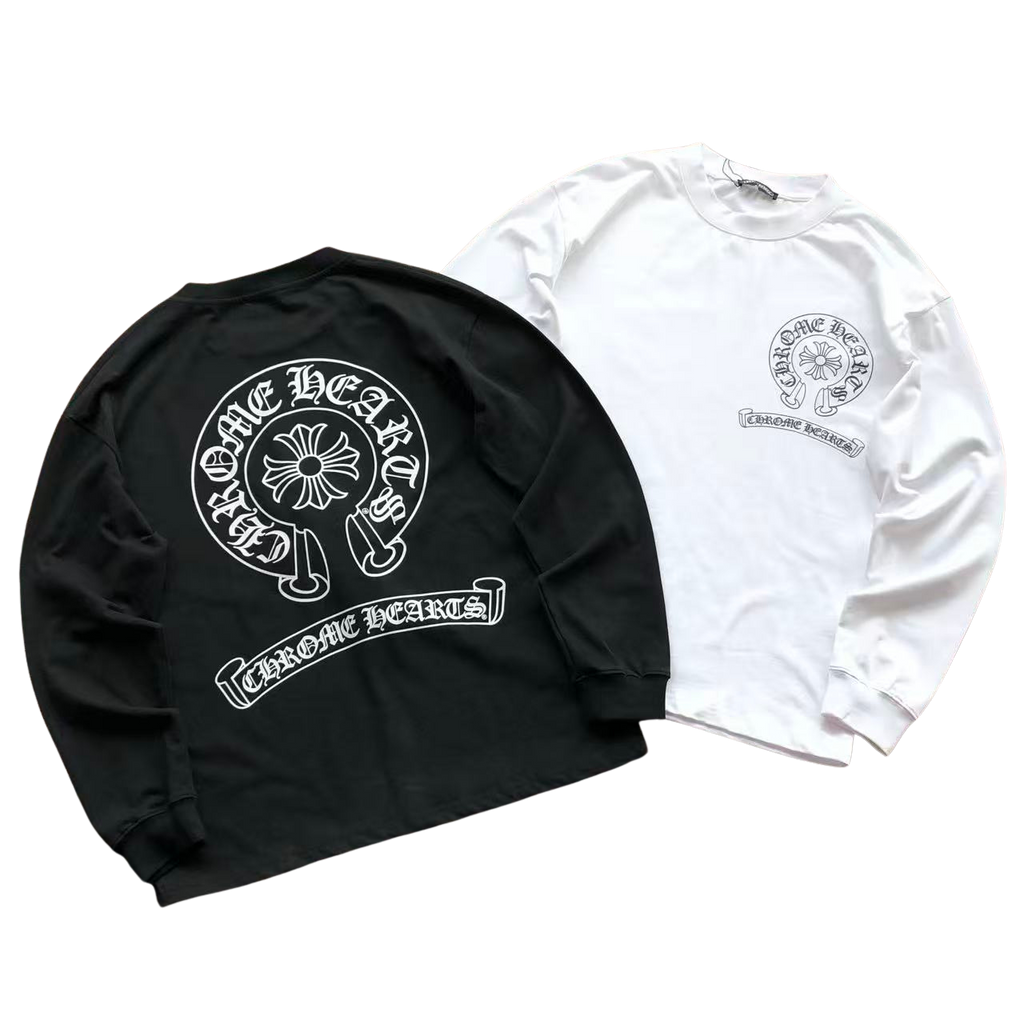'C Hearts' Logo Jumper