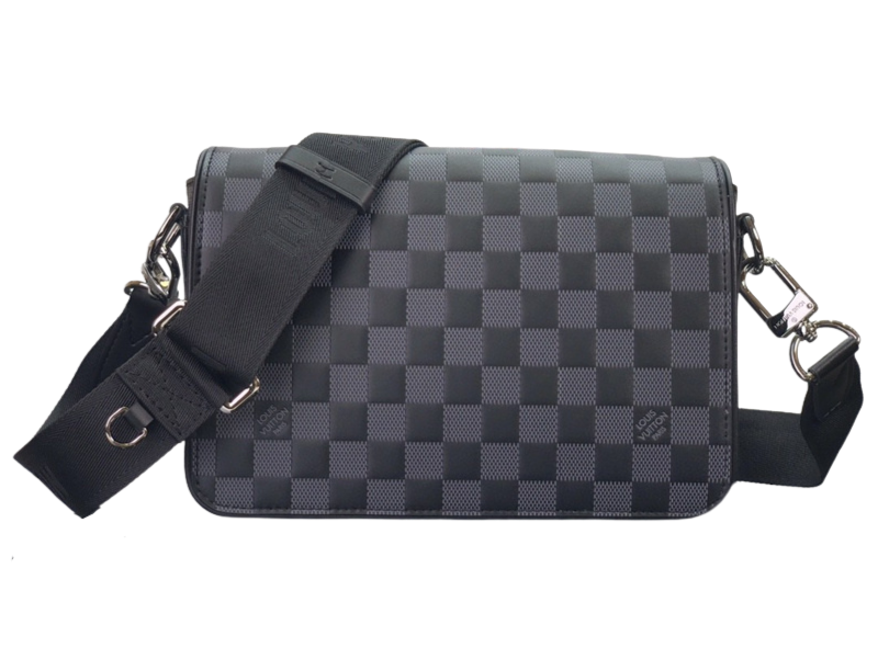 'Louis V' Messenger Bag
