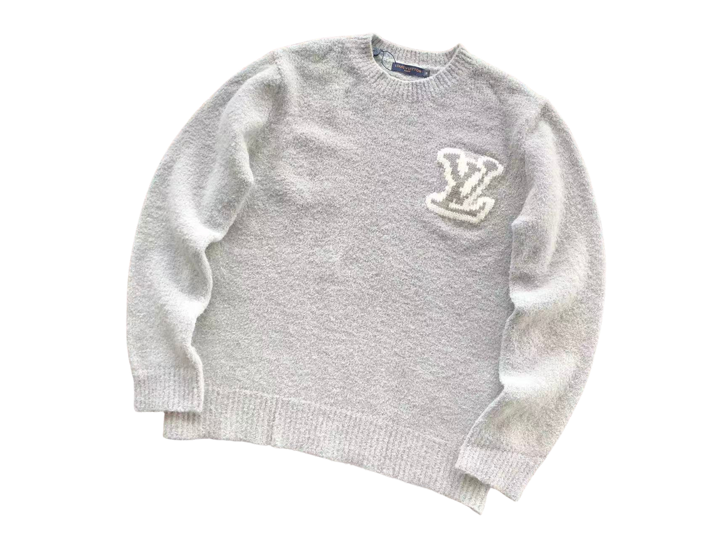 'Louis V' Knitted Jumper