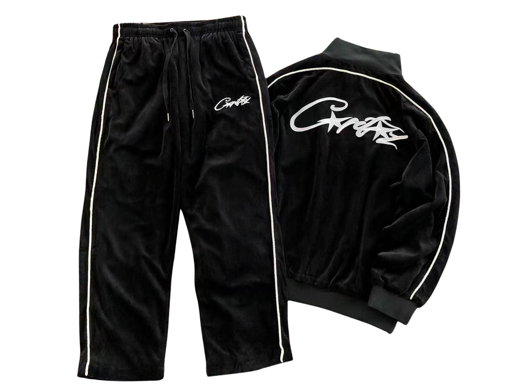 'CRTZ' Silk Tracksuit
