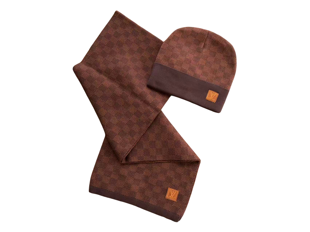 'Louis V' Scarf Set